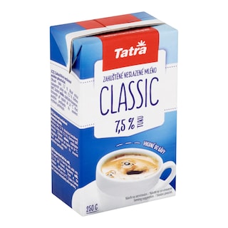 Tatra Classic zahuštěné neslazené mléko
