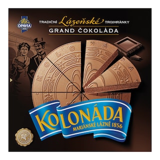 Kolonáda Trojhránky lázeňské oplatky čokoláda
