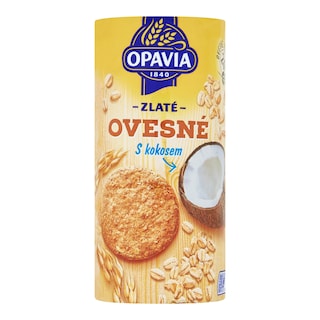Opavia Zlaté Ovesné sušenky s kokosem
