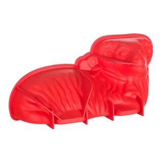Banquet Forma beránek silikonová, červená