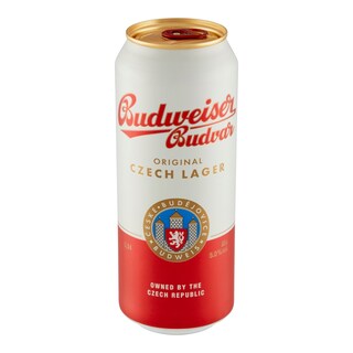 Vyrábí a plní: Budweiser Budvar, N.C. Karolíny Světlé 512/4, České Budějovice, Česká republika