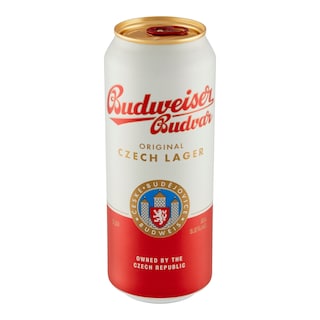 Vyrábí a plní: Budweiser Budvar, N.C. Karolíny Světlé 512/4, České Budějovice, Česká republika