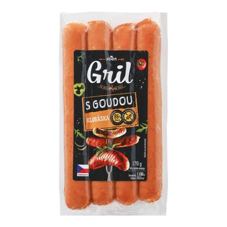 Albert Klobásy se sýrem gouda