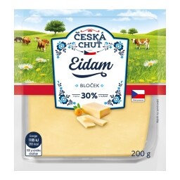 Česká chuť Eidam 30% bloček