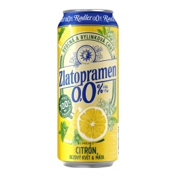 Zlatopramen Radler citron, máta