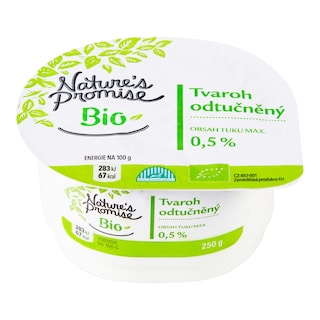 Nature's Promise Bio Tvaroh odtučněný