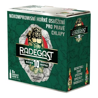 Radegast Rázná 10 pivo výčepní světlé