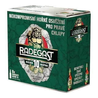 Radegast Rázná 10 pivo výčepní světlé