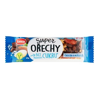 Emco Super ořechy čokoláda a mořská sůl