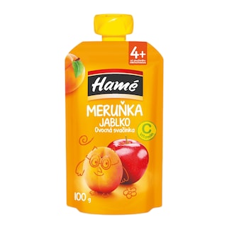 Hamé Ovocná svačinka meruňka a jablko