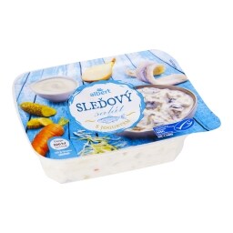 Albert Sleďový salát s jogurtem