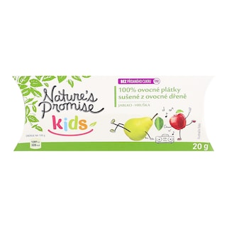 Nature's Promise Kids Plátky jablko, hruška