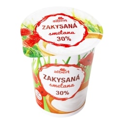 Albert Zakysaná smetana 30%