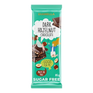 Nugeta Danella hořká čokoláda zero sugar