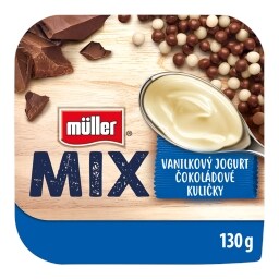 Müller Mix Choco Balls jogurt vanilkový