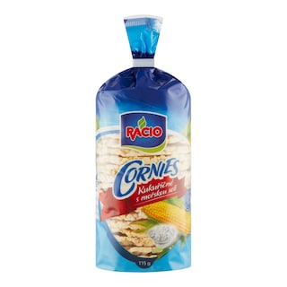 Racio Cornies chlebíčky kukuřičné s mořskou solí