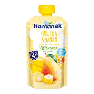 Hamánek Ovocná přenídávka hruška a banán
