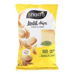 Snatts Chipsy čočkové sýr a bylinky
