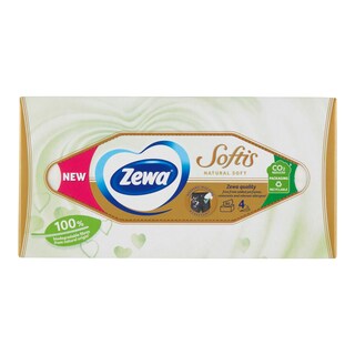 Zewa Papírové kapesníčky Softis Natural