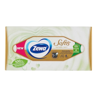 Zewa Papírové kapesníčky Softis Natural