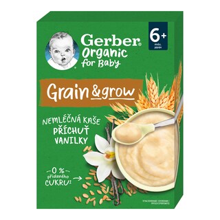 Gerber Bio Nemléčná kaše s příchutí vanilky