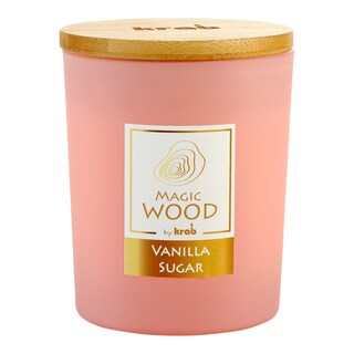 Krab Svíčka Magic Wood vanilla
