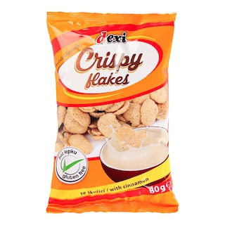Crispy flakes skořicové lupínky bez lepku