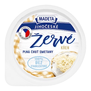 Madeta Jihočeské žervé s křenem