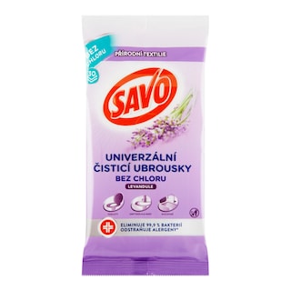 Savo Ubrousky čisticí bez chloru s levandulí
