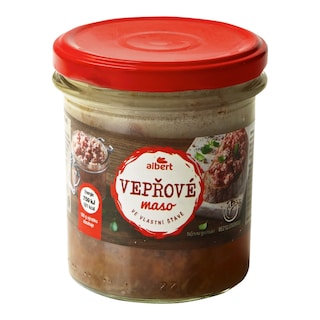 Albert Vepřové maso ve vlastní šťávě