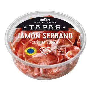 Albert Excellent Tapas Jamón serrano šunka