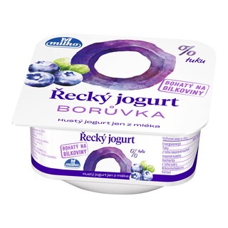 Milko Řecký jogurt borůvka