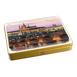 Chocoland Bonboniéra Praha v plechové dóze