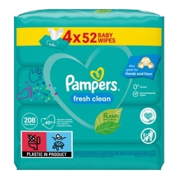 Pampers Fresh Clean dětské čisticí ubrousky