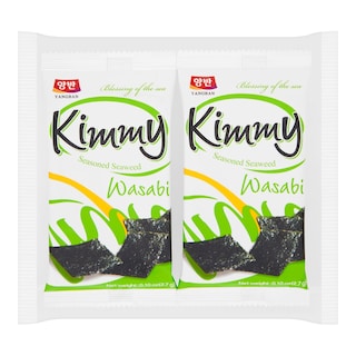 Yangban Kimmy Chipsy z mořských řas s wasabi