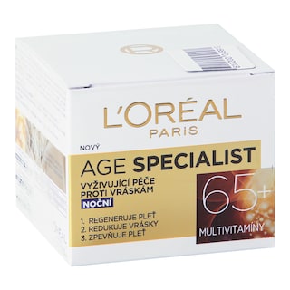 LOréal Paris Age 65+ noční krém proti vráskám