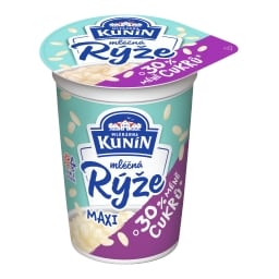 Mlékárna Kunín Mléčná rýže nižší obsah cukru