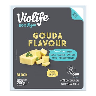 Violife Blok s příchuti goudy 