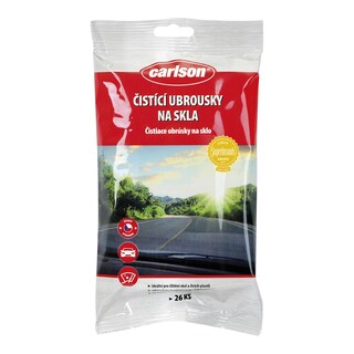 Carlson Čisticí ubrousky na skla