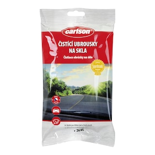 Carlson Čisticí ubrousky na skla