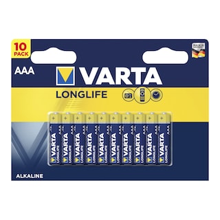 VARTA Longlife AAA alkalické baterie