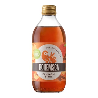 Bohemsca Bio sirup jablko se skořicí