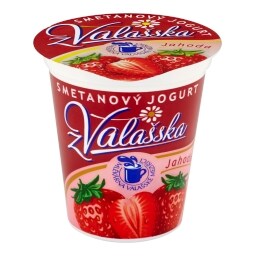 Smetanový jogurt jahoda