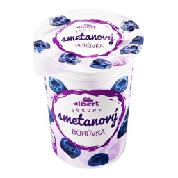 Alb jogurt smet. borůvka  borůvka