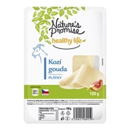 Nature's Promise Kozí gouda 48% plátky