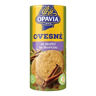 Opavia Zlaté Ovesné sušenky se skořicí
