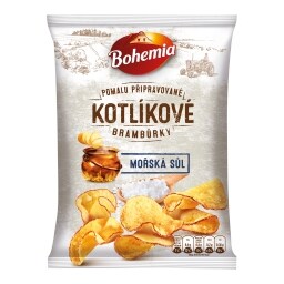 Bohemia Chips kotlíkové s mořskou solí