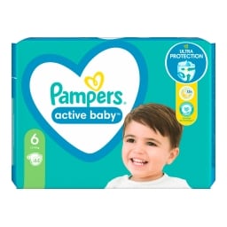 Pampers Active Baby pleny velikost 6