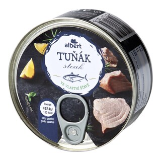 Albert Tuňák steak ve vlastní šťávě