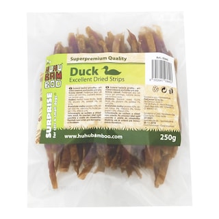 Huhu Sušené kachní proužky pamlsek pro psy